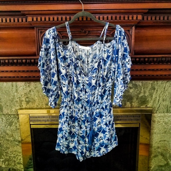 Blue Light Romper Small | ark nc. - Picture 1 of 5